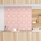 Vinilo para muebles con pattern geométrico