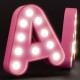 Letras iluminadas