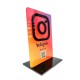 Placa Instagram | Expositor para tiendas