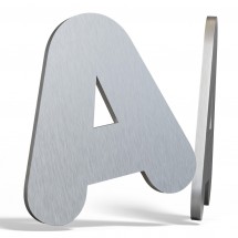 Letras Corpóreas Aluminio