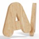 Letras Corpóreas de Madera de roble