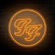 Neón Inspiración Logo Foo Fighters