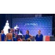 desfile de diseñador de moda Jose Perea con photocall profesional de 4m