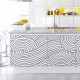 Decoración para muebles vinilo olas
