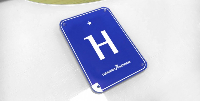 Placa Hotel Comunidad Valenciana