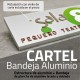 Estructura de aluminio para rótulo