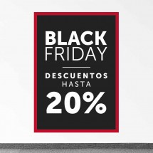 Cartel Black Friday 20%