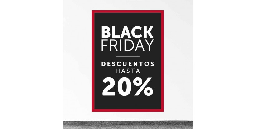 Cartel Black Friday 20%