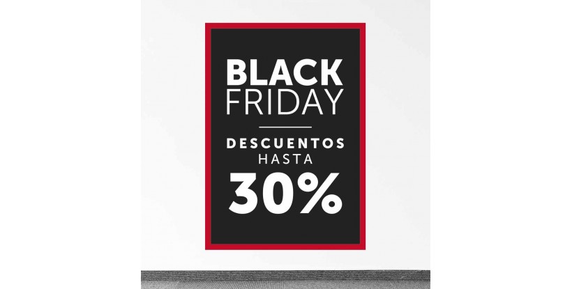 Cartel Black Friday 30%
