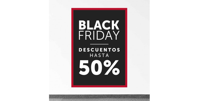 Cartel Black Friday 50%