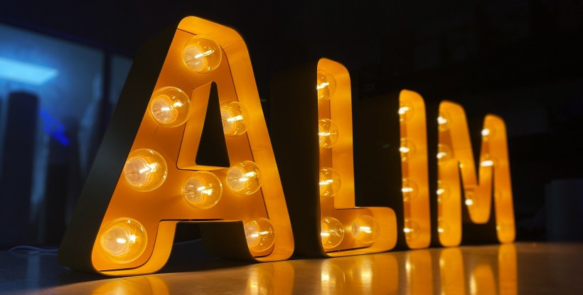 Letras con Luces Led