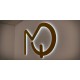 Logo en PVC retroiluminado