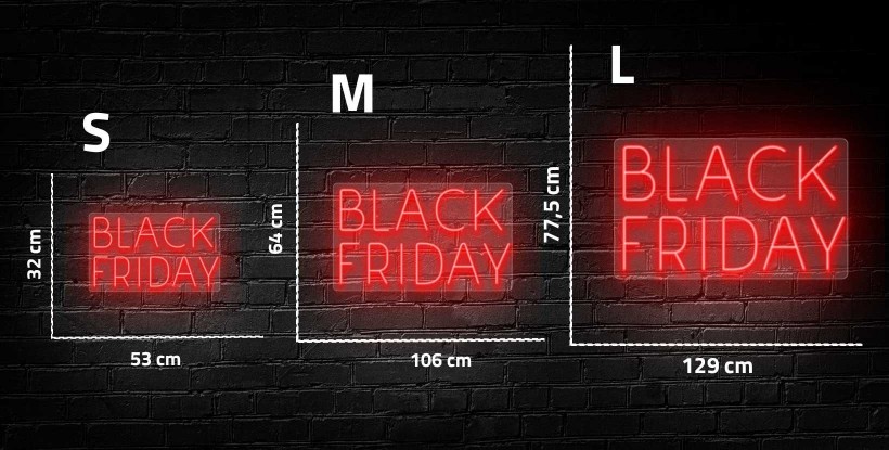 Neón BLACK FRIDAY