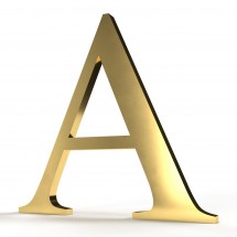 Letras y números para edificios