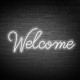 Neón 'Welcome'