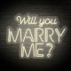 Neón Will you marry me?