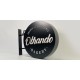 Banderola redonda luminosa composite dibond led