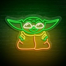 Neón Baby Yoda