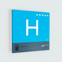 Placa Hostelería Rural de la Región de Murcia