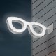 Banderola con formas de gafas