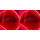 Neón Labios con metacrilato impreso