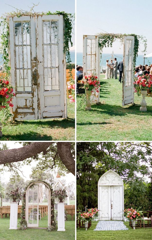 Bodas campestres, puerta en la ceremonia, ¿sí o no? 1