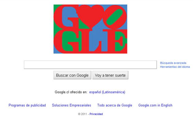 LOVE Doodle Google