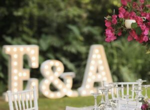 Conoces nuestro Pack de Letras Gigantes para Bodas?