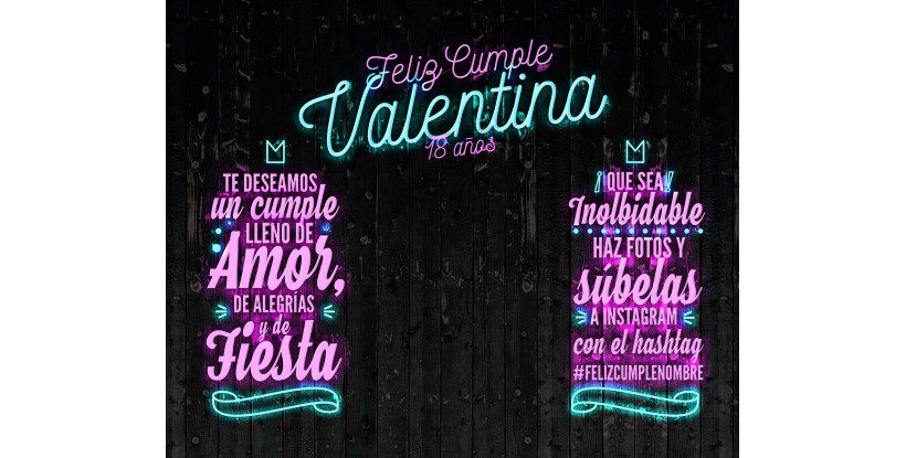 photocall para cumpleaños
