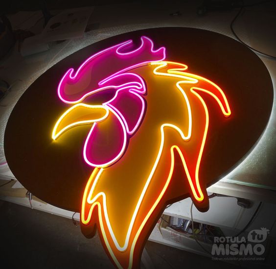 letrero luminoso