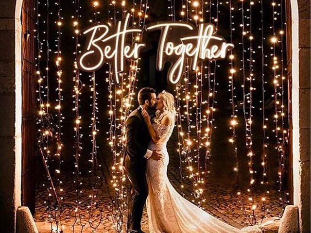 15 Ideas para poner luces como gran decoración en tu boda