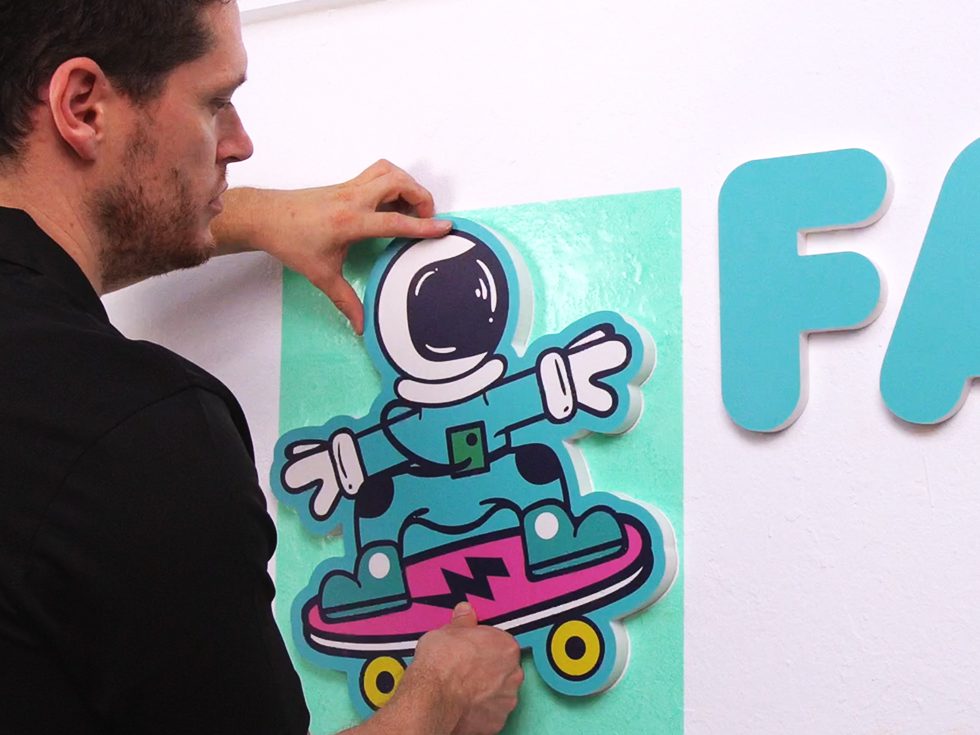 ¿Cómo instalar letras corpóreas sin luz? - Guía definitiva