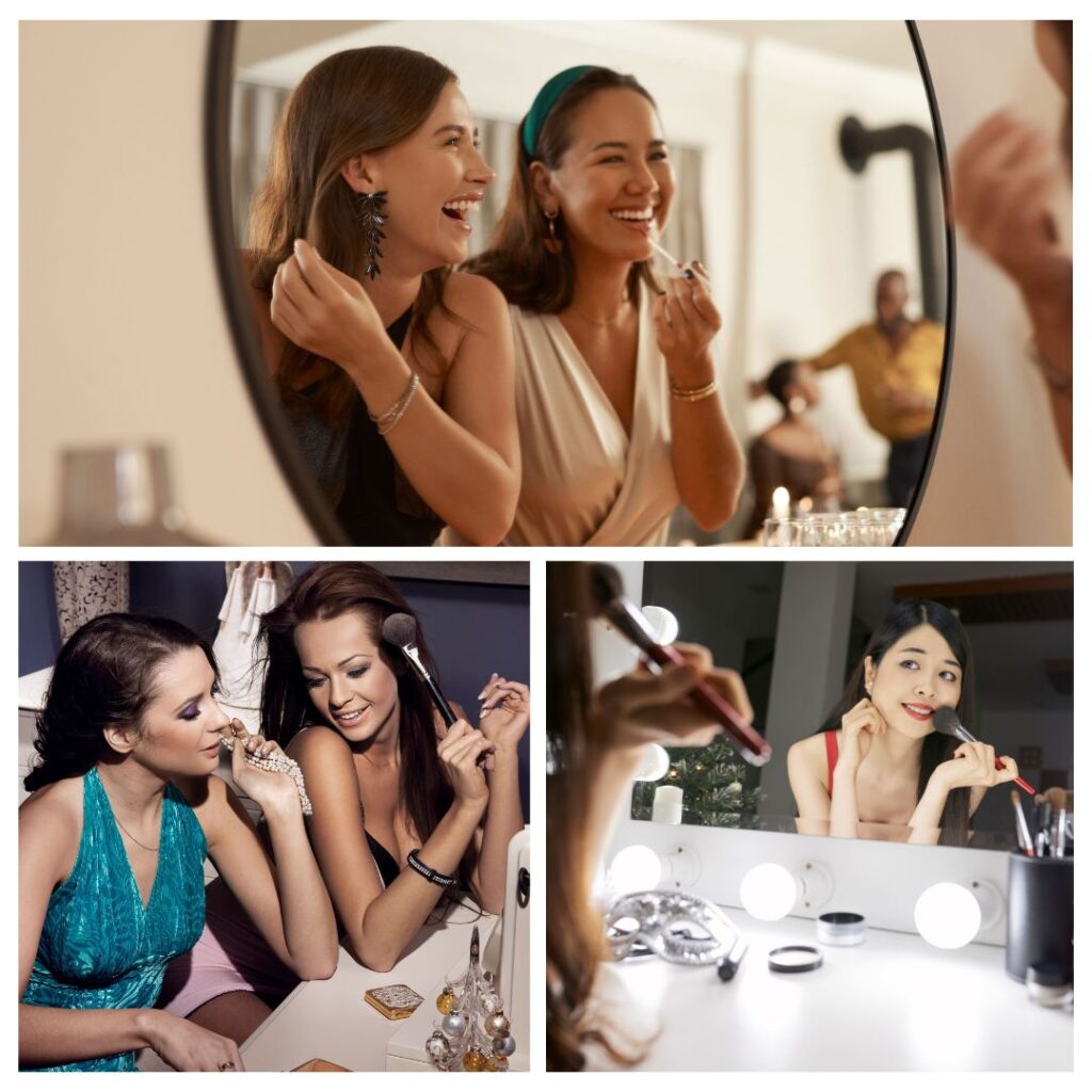 Rincón de maquillaje boda