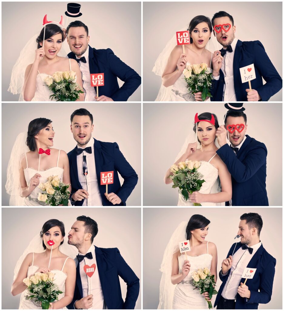 Photo booth novios boda