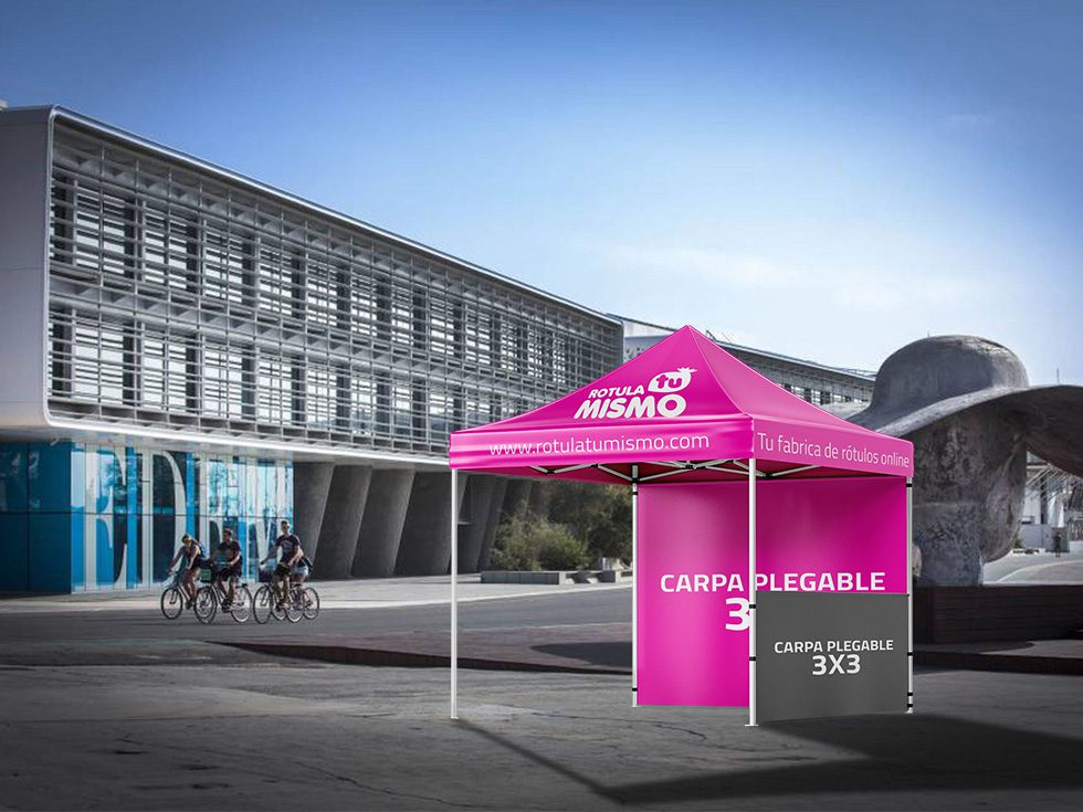 Lleva tus eventos al siguiente nivel: Carpas plegables personalizadas