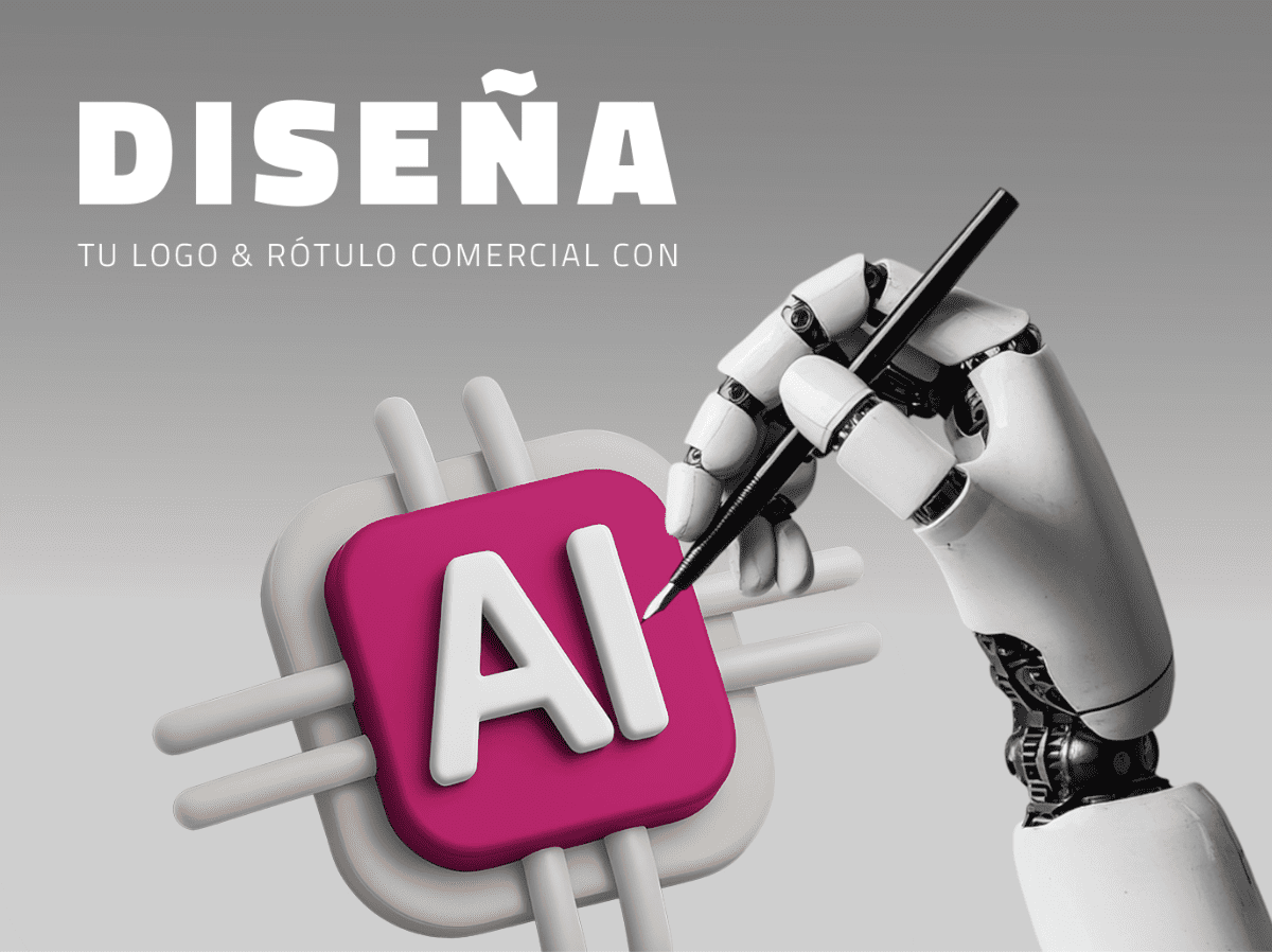 Cómo usar la inteligencia artificial para diseñar tu logotipo y rótulo comercial – Guía de Rotula Tú Mismo
