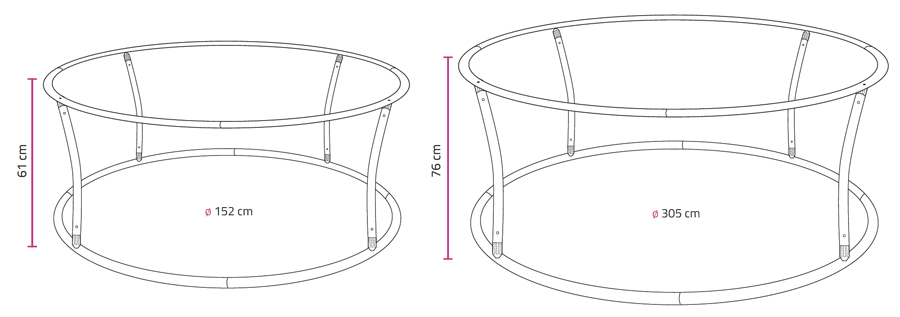 medidas banner circular colgante