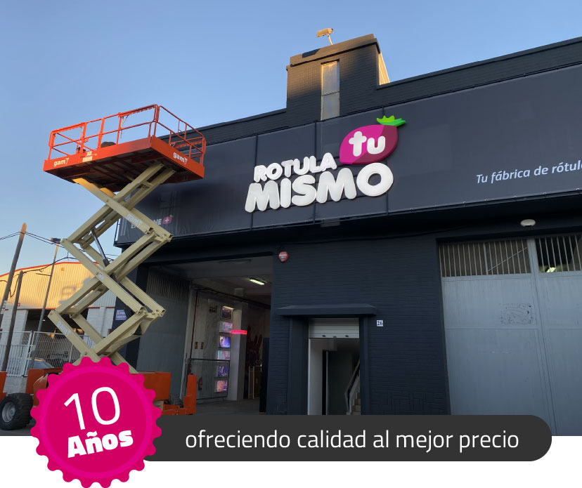 10 años ofreciendo calidad al mejor precio