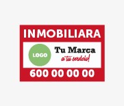 Cartel Inmobiliaria Vende / Alquila - Vinilo Autoadhesivo » RotulArte